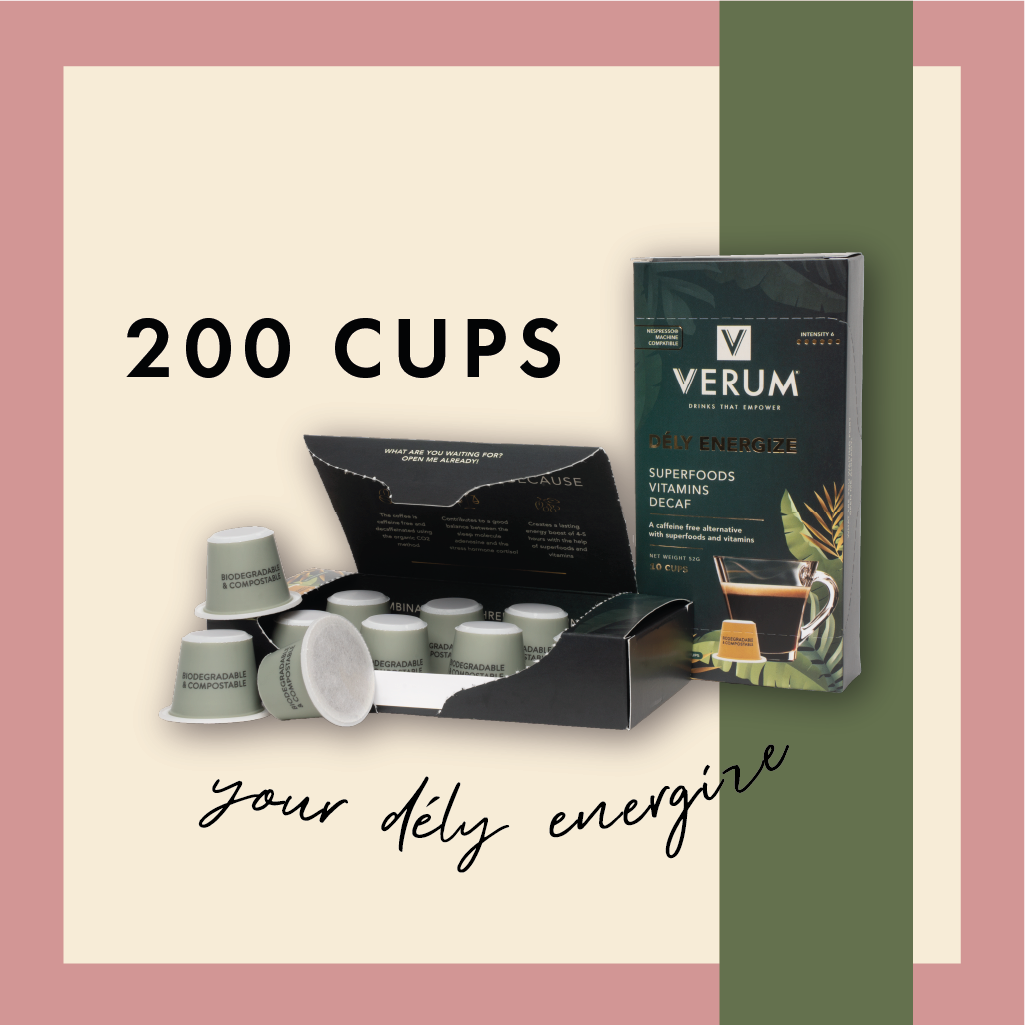 Verum Dély Energize 200 cups